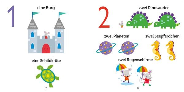 Produktbild: Mein buntes Memo und Bilderlotto: Erste Zahlen