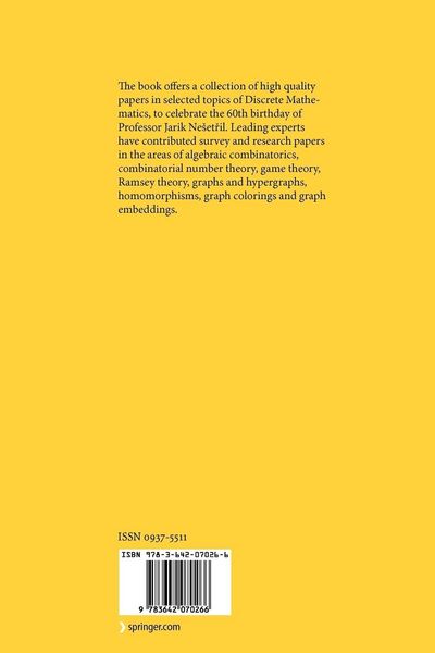 Produktbild: Topics in Discrete Mathematics