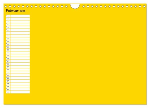 Produktbild: Bunter Bastelkalender (Wandkalender 2026 DIN A4 quer), CALVENDO Monatskalender