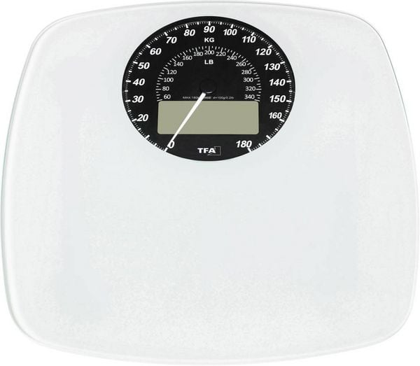 Produktbild: TFA Dostmann SWING Personenwaage 50.1003.02 digital W&auml;gebereich (max.)=180kg Wei&szlig;