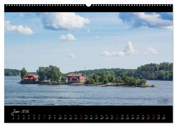 Produktbild: Stockholm und seine Sch&auml;ren (Wandkalender 2026 DIN A2 quer), CALVENDO Monatskalender