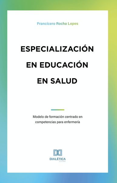 Produktbild: Especializaci&oacute;n en educaci&oacute;n en salud