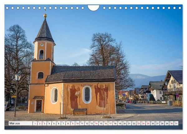 Produktbild: Garmisch-Partenkirchen mit Zugspitze und Eibsee (Wandkalender 2026 DIN A4 quer), CALVENDO Monatskalender