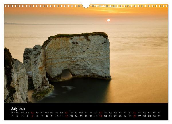 Produktbild: Dorset (Wall Calendar 2026 DIN A3 landscape), CALVENDO 12 Month Wall Calendar
