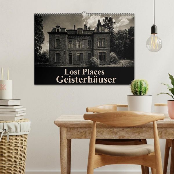 Produktbild: Lost Places Geisterh&auml;user (Wandkalender 2026 DIN A3 quer), CALVENDO Monatskalender
