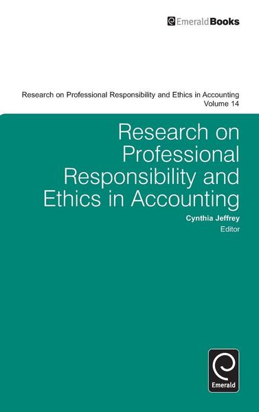 Produktbild: Research on Professional Responsibility and Ethics in Accounting