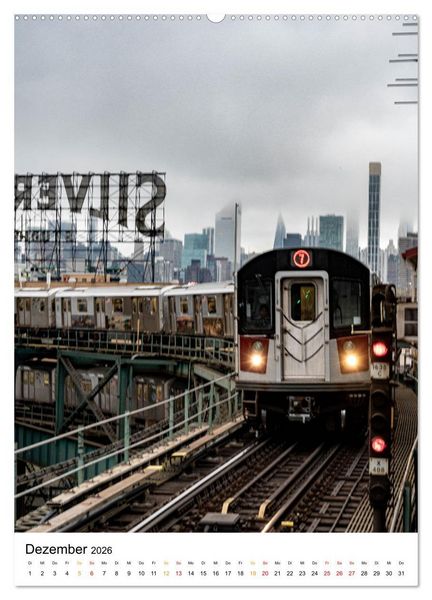Produktbild: New York, Facetten einer Stadt (hochwertiger Premium Wandkalender 2026 DIN A2 hoch), Kunstdruck in Hochglanz