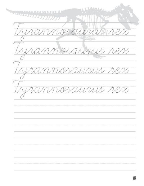 Produktbild: Practice Writing with Dinosaurs!