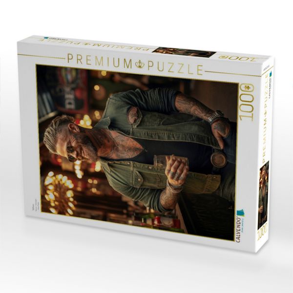 Produktbild: CALVENDO Puzzle Tattoos | 1000 Teile Lege-Gr&ouml;&szlig;e 64x48cm Foto-Puzzle f&uuml;r gl&uuml;ckliche Stunden