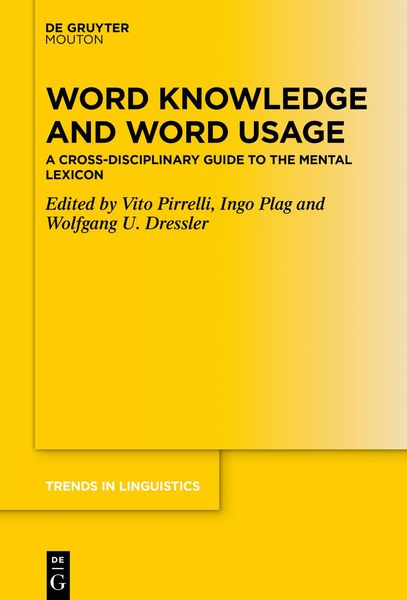 Produktbild: Word Knowledge and Word Usage