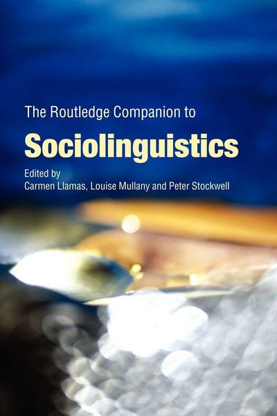 Produktbild: The Routledge Companion to Sociolinguistics