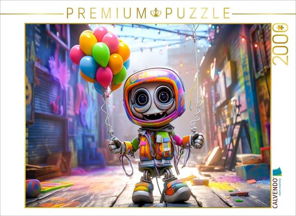 Produktbild: CALVENDO Puzzle H&uuml;pfelhupf | 2000 Teile Lege-Gr&ouml;&szlig;e 90x67cm Foto-Puzzle f&uuml;r gl&uuml;ckliche Stunden