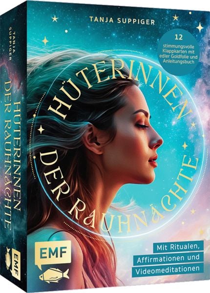 Produktbild: Kartenset: H&uuml;terinnen der Rauhn&auml;chte | mit Ritualen, Affirmationen und Videomeditationen