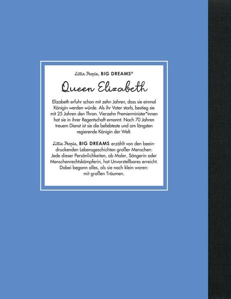 Produktbild: Queen Elizabeth &ndash; Little People, BIG DREAMS (Deutsche Ausgabe)