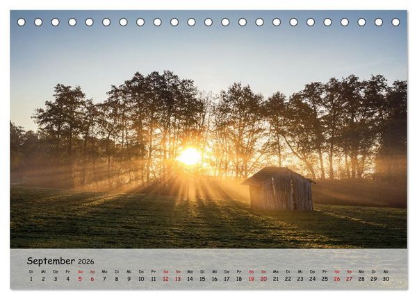 Produktbild: Unser Berchtesgadener Land (Tischkalender 2026 DIN A5 quer), CALVENDO Monatskalender