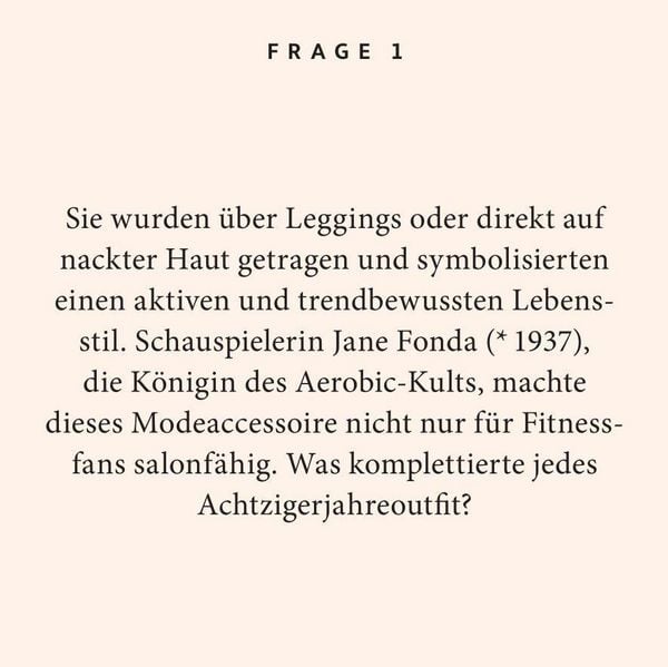 Produktbild: 80er-Jahre-Quiz