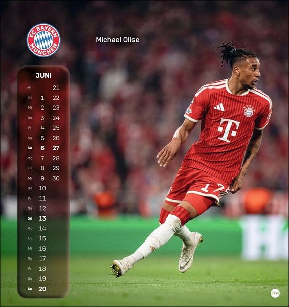 Produktbild: FC Bayern M&uuml;nchen Postkartenkalender 2027