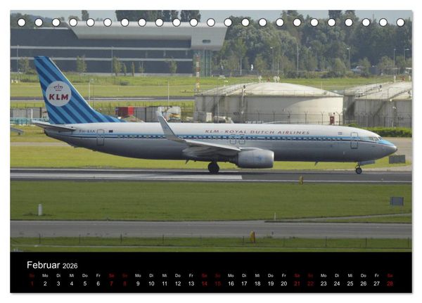 Produktbild: Im alten Glanz: Flugzeuge in Retro Livery (Tischkalender 2026 DIN A5 quer), CALVENDO Monatskalender