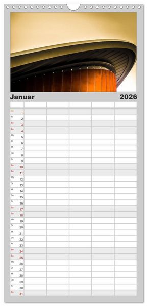 Produktbild: Familienplaner 2026 - berlin specials mit 5 Spalten (Wandkalender, 21 x 45 cm) CALVENDO