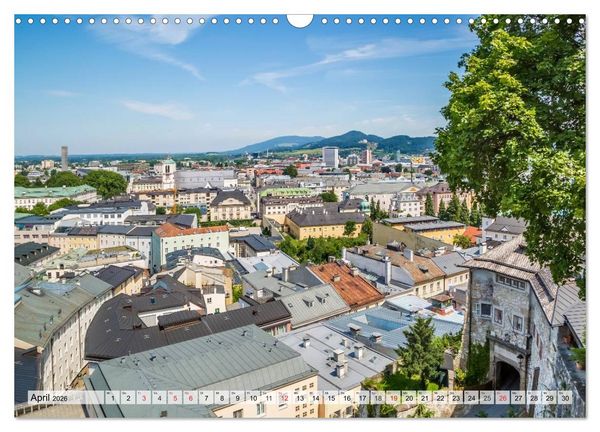 Produktbild: SALZBURG Blicke auf die Mozartstadt (Wandkalender 2026 DIN A3 quer), CALVENDO Monatskalender