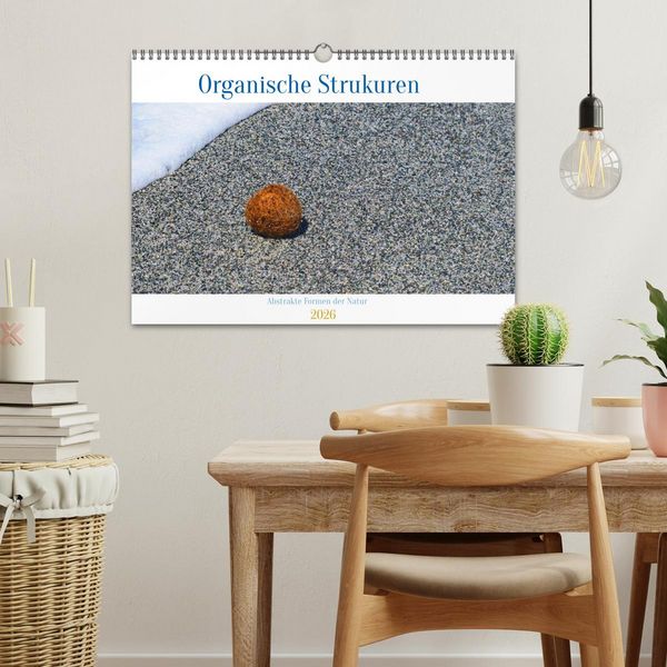 Produktbild: organische Strukturen Abstrakte Formen der Natur (Wandkalender 2026 DIN A3 quer), CALVENDO Monatskalender