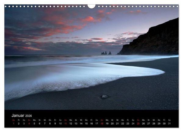 Produktbild: Island - Iceland (Wandkalender 2026 DIN A3 quer), CALVENDO Monatskalender