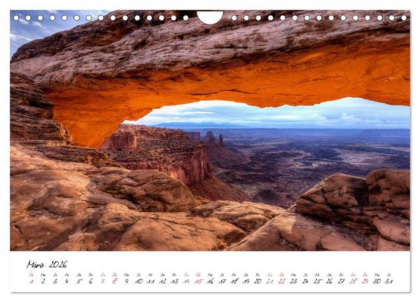 Produktbild: National-Parks der USA (Wandkalender 2026 DIN A4 quer), CALVENDO Monatskalender