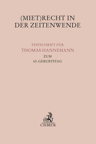 Produktbild: (Miet)Recht in der Zeitenwende
