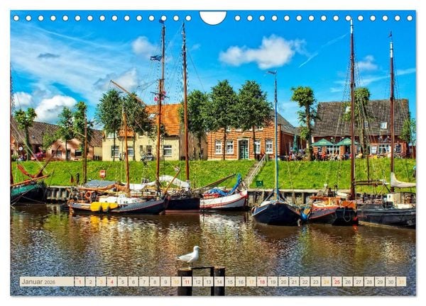 Produktbild: Reise an die Nordsee - Carolinensiel (Wandkalender 2026 DIN A4 quer), CALVENDO Monatskalender