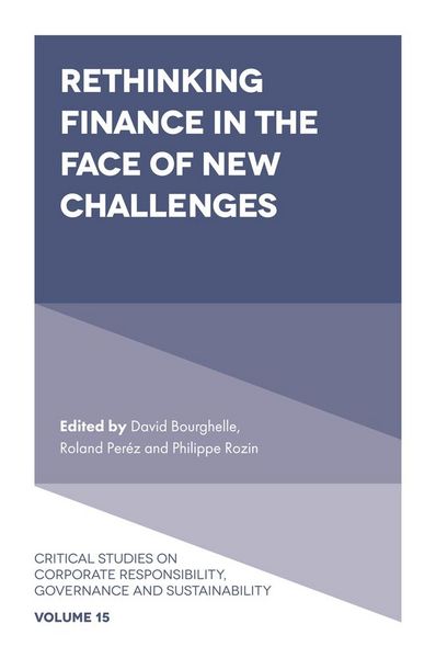 Produktbild: Rethinking Finance in the Face of New Challenges