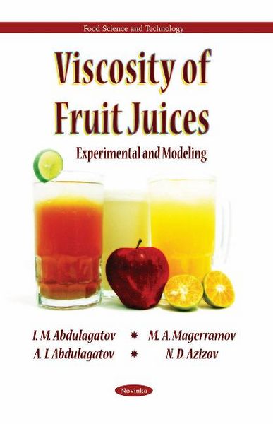 Produktbild: Abdulagatov, I: Viscosity of Fruit Juices