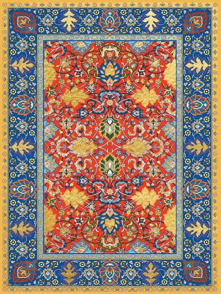Produktbild: Red Pattern Journal