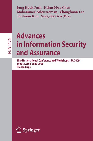 Produktbild: Advances in Information Security and Assurance