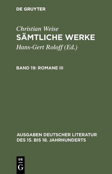 Produktbild: Romane III