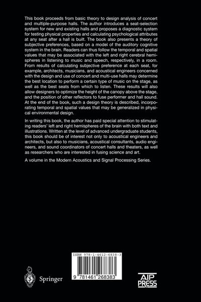 Produktbild: Architectural Acoustics