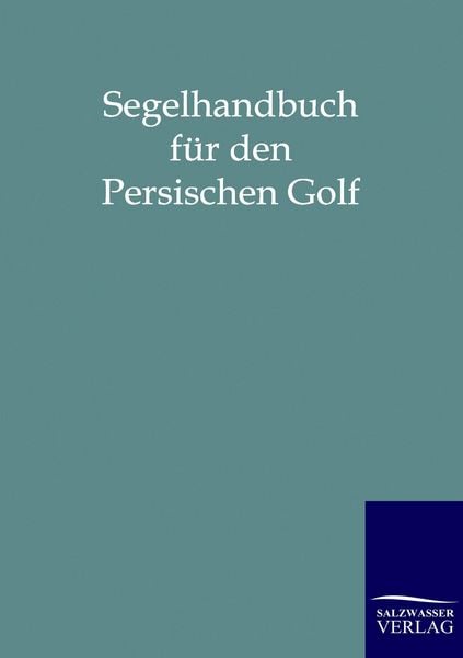 Produktbild: Segelhandbuch f&uuml;r den Persischen Golf
