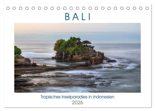 Produktbild: Bali, tropisches Inselparadies in Indonesien (Tischkalender 2026 DIN A5 quer), CALVENDO Monatskalender