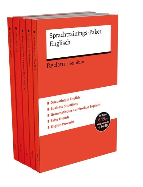 Produktbild: Sprachtrainings-Paket Englisch