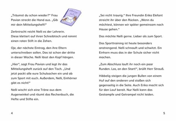 Produktbild: Nelli Nashorn. Nur Einh&ouml;rner im Kopf