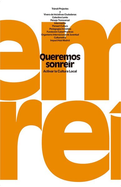 Produktbild: Queremos sonre&iacute;r : activar la cultura local
