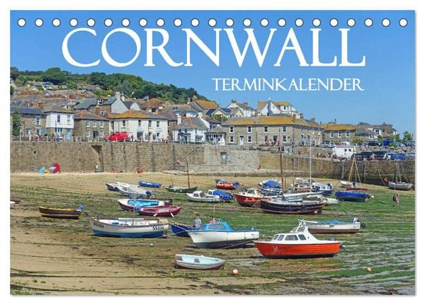 Cornwall. Terminkalender (Tischkalender 2026 DIN A5 quer), CALVENDO Monatskalender