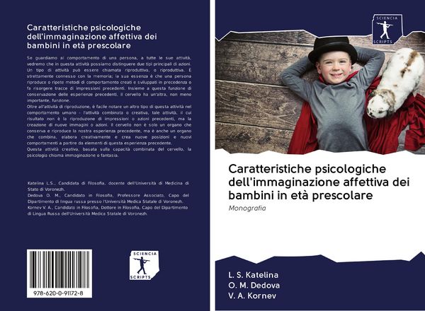 Produktbild: Caratteristiche psicologiche dell'immaginazione affettiva dei bambini in et&agrave; prescolare