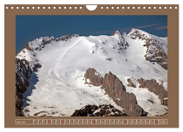 Produktbild: Die H&ouml;chsten der Alpen (Wandkalender 2026 DIN A4 quer), CALVENDO Monatskalender