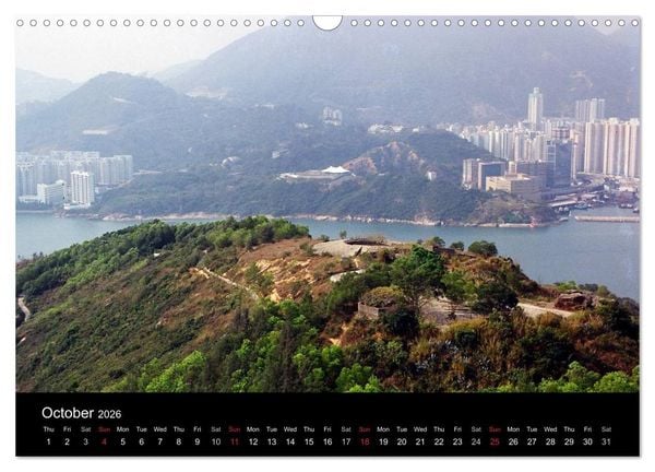 Produktbild: Monuments of Hong Kong 2026 (Wall Calendar 2026 DIN A3 landscape), CALVENDO 12 Month Wall Calendar