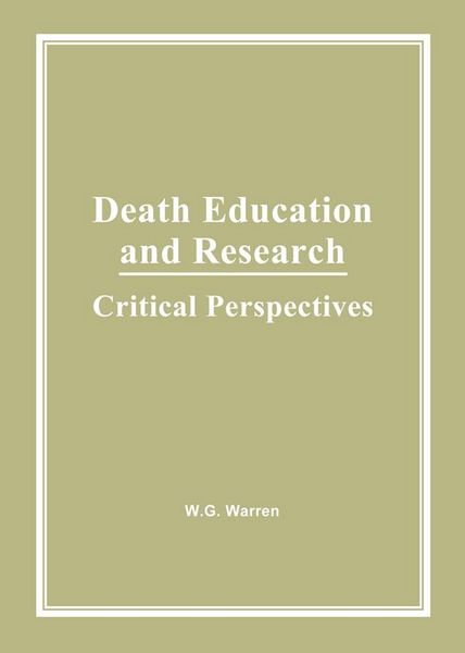 Produktbild: Death Education and Research