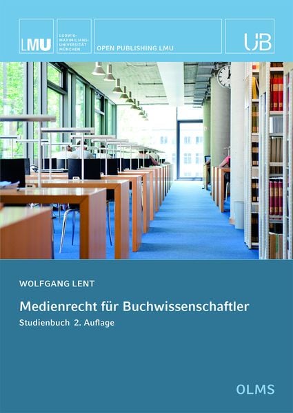 Produktbild: Medienrecht f&uuml;r Buchwissenschaftler