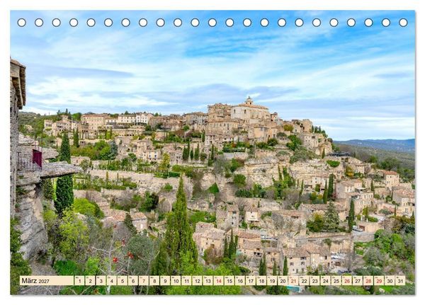 Produktbild: Provence. Licht und Lebensfreude (Tischkalender 2027 DIN A5 quer), CALVENDO Monatskalender
