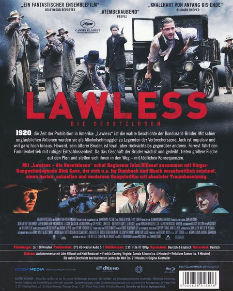 Produktbild: Lawless - Die Gesetzlosen