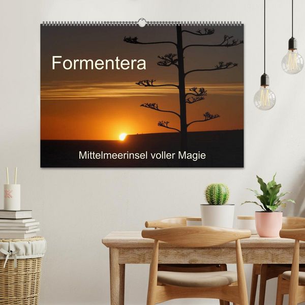 Produktbild: Formentera - Mittelmeerinsel voller Magie (Wandkalender 2026 DIN A2 quer), CALVENDO Monatskalender