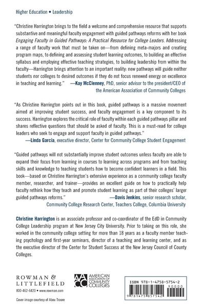 Produktbild: Engaging Faculty in Guided Pathways